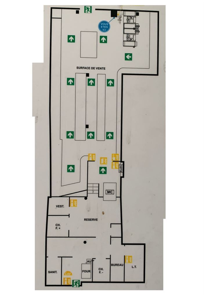 commerce en location sur PARIS (75011)